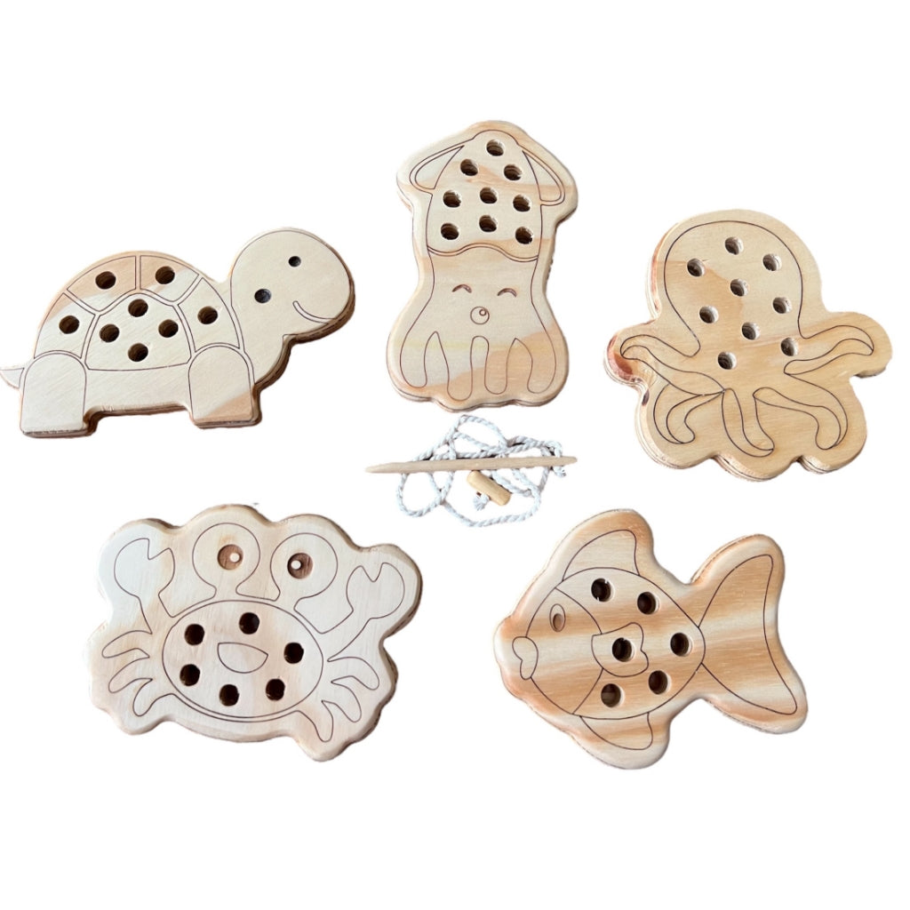 Juego Animales motricidad fina - Montessori