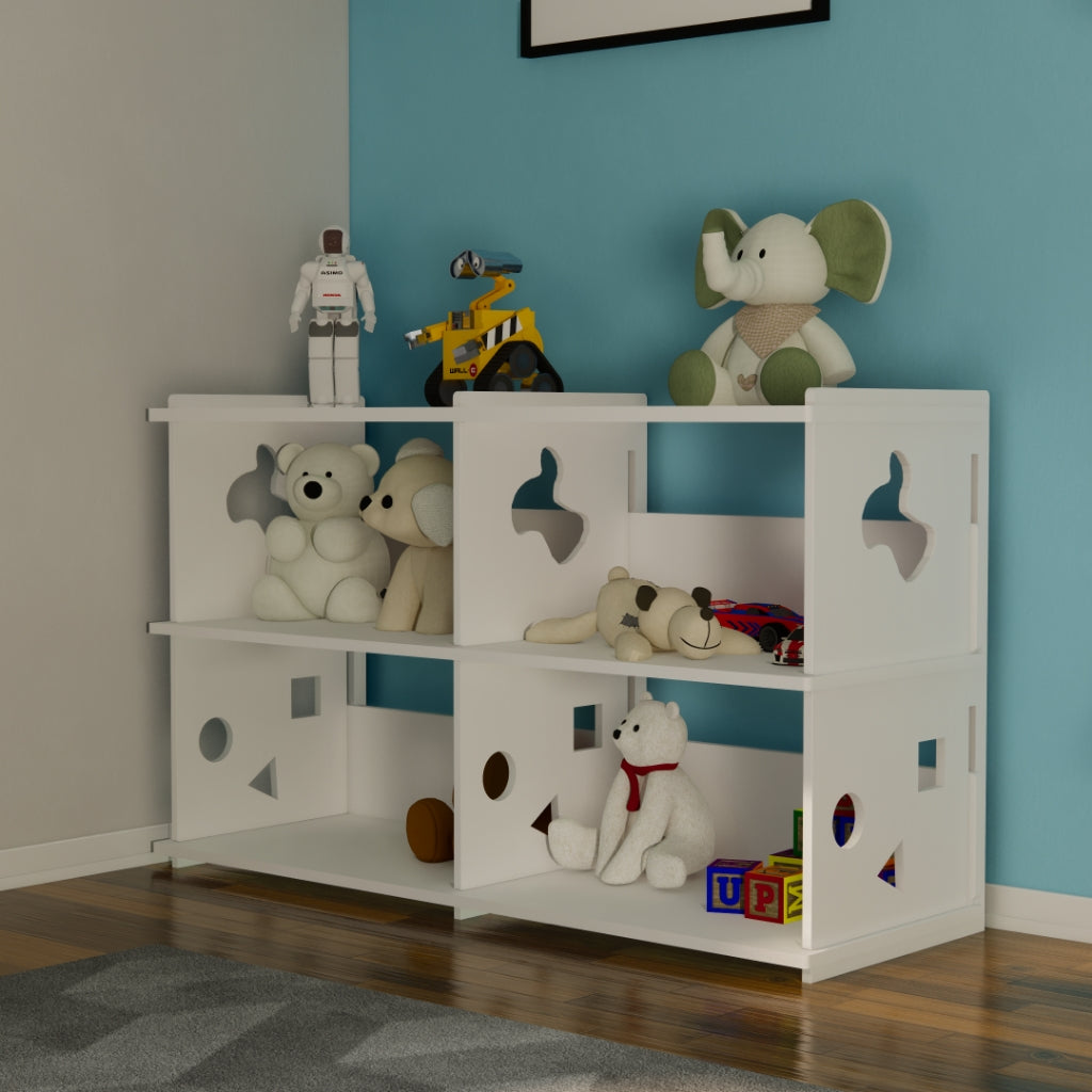 Juguetero Lineal de Madera