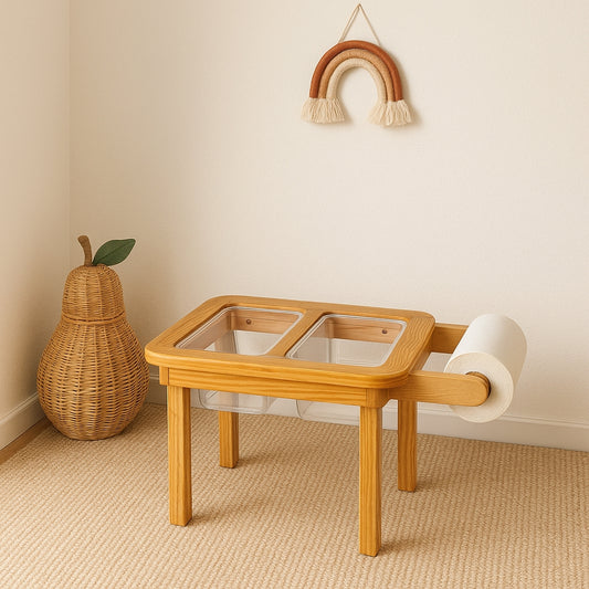 Mesa Sensorial de Madera