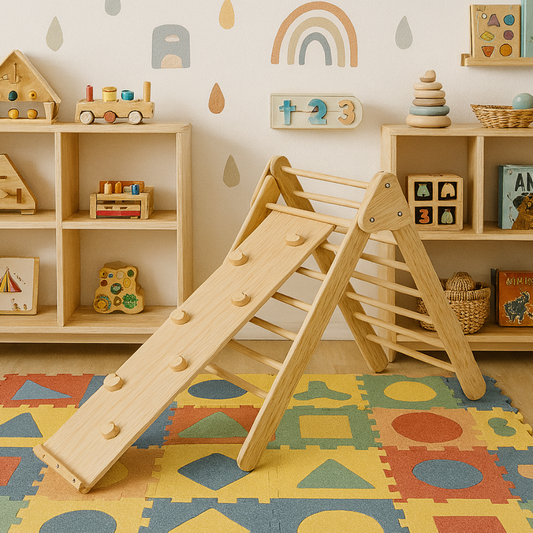 Triangulo Pikler de Madera - Plegable