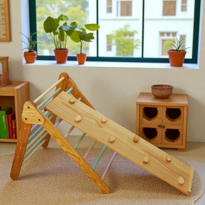 Triangulo Pikler de Madera - Plegable